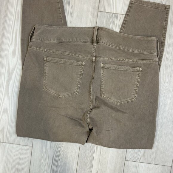 TORRID Denim Brown Wash Ankle Jeans Skinny Leg Stretch Size 18R - Picture 9 of 13